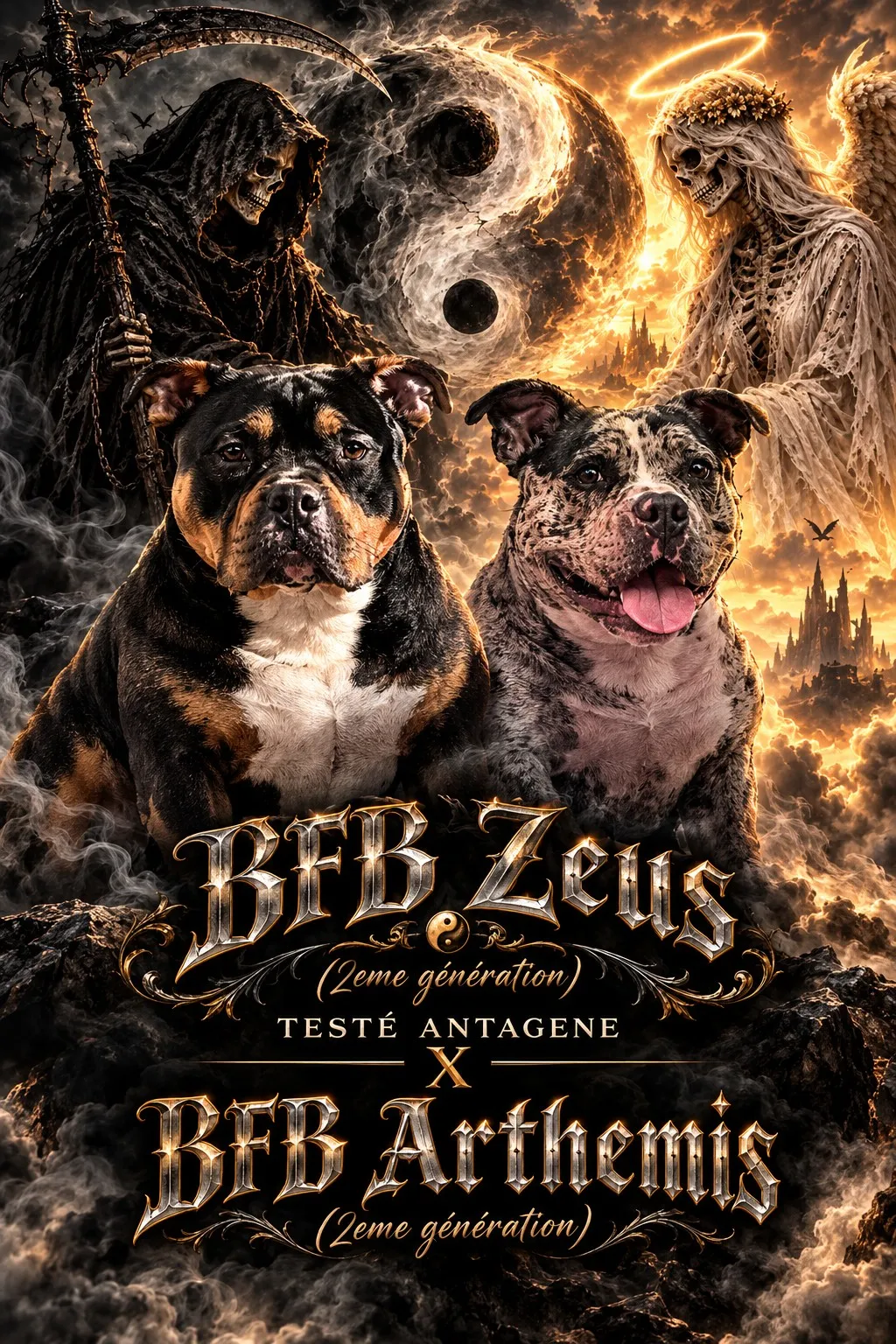 Barlou Familly Bully, élevage d'American Bully à Beaucamps-le-Vieux (Somme), photo 5